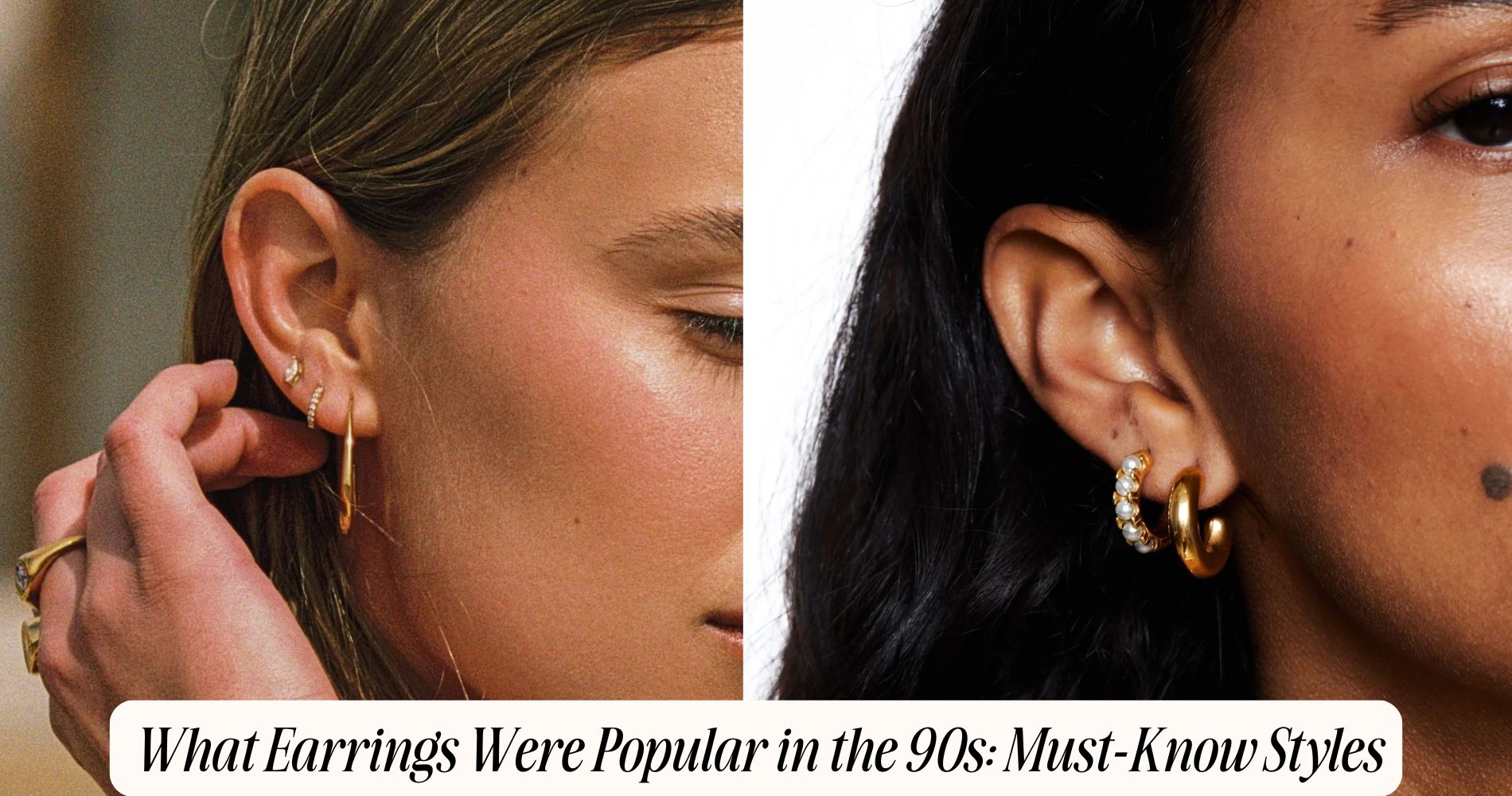 what earrings were popular in the 90s​