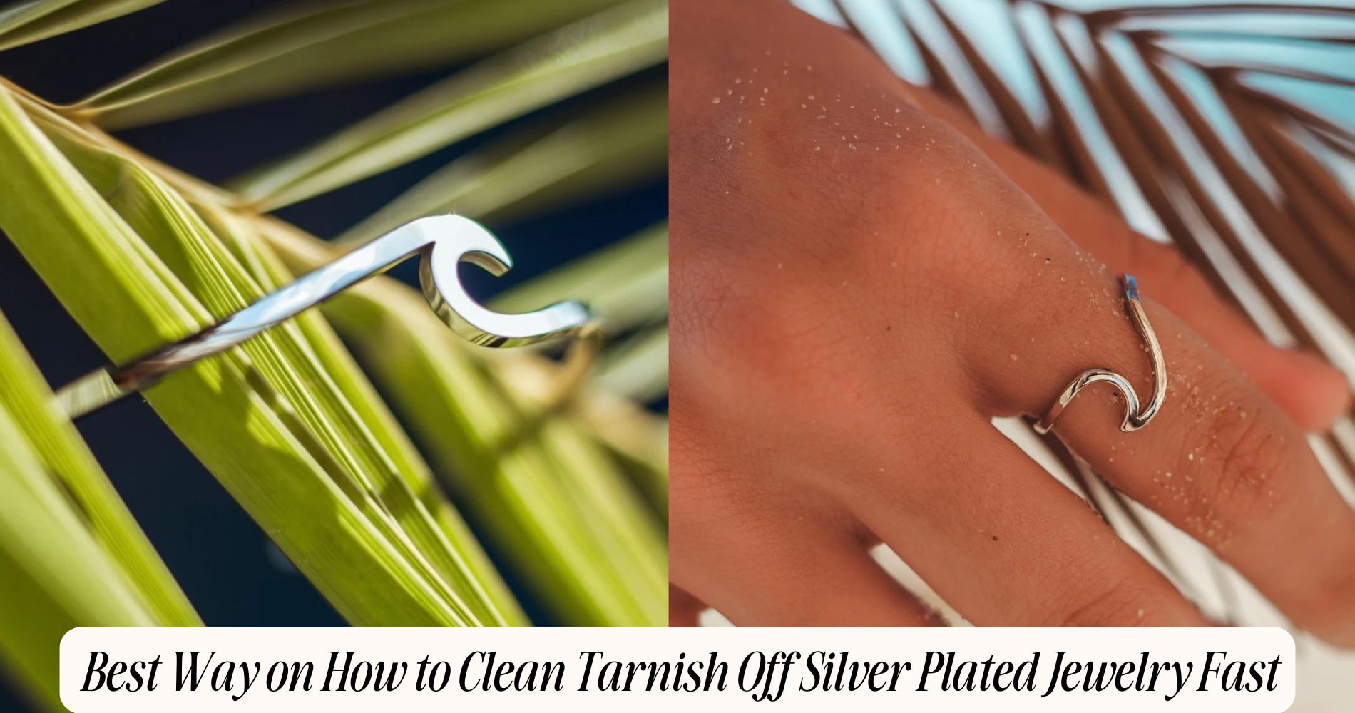 how to clean tarnish off silver plated jewelry