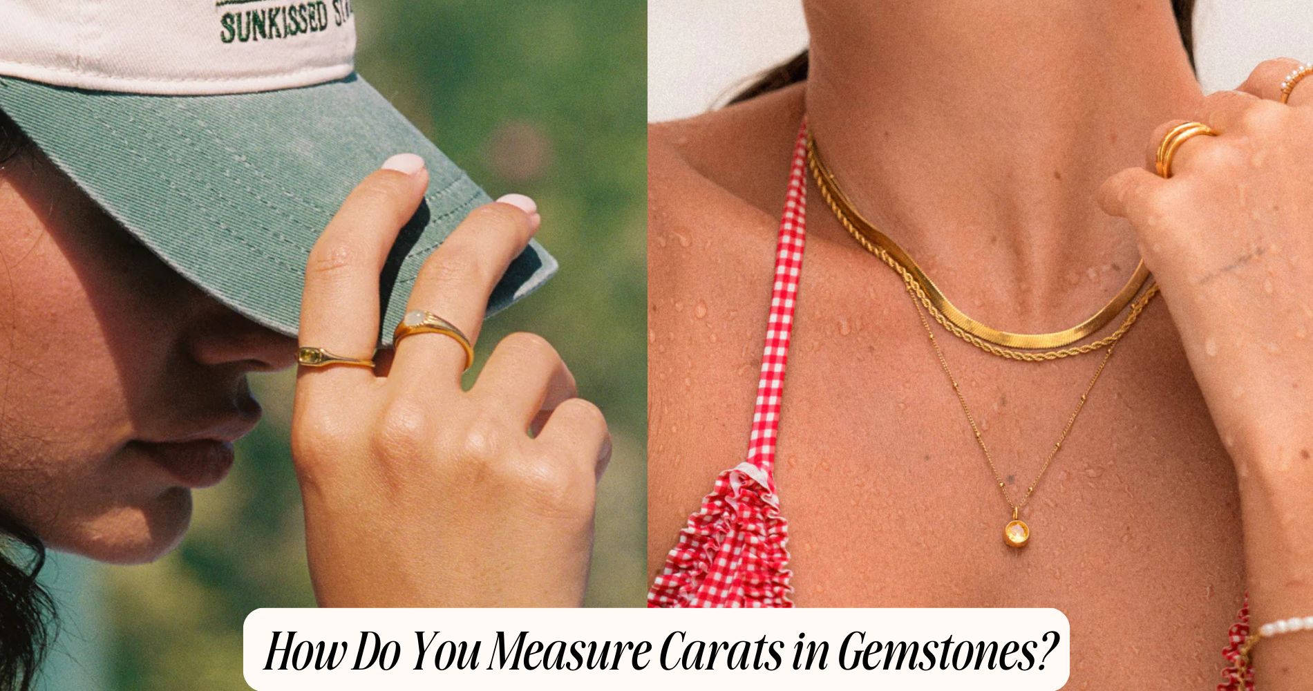 how do you measure carats in gemstones​