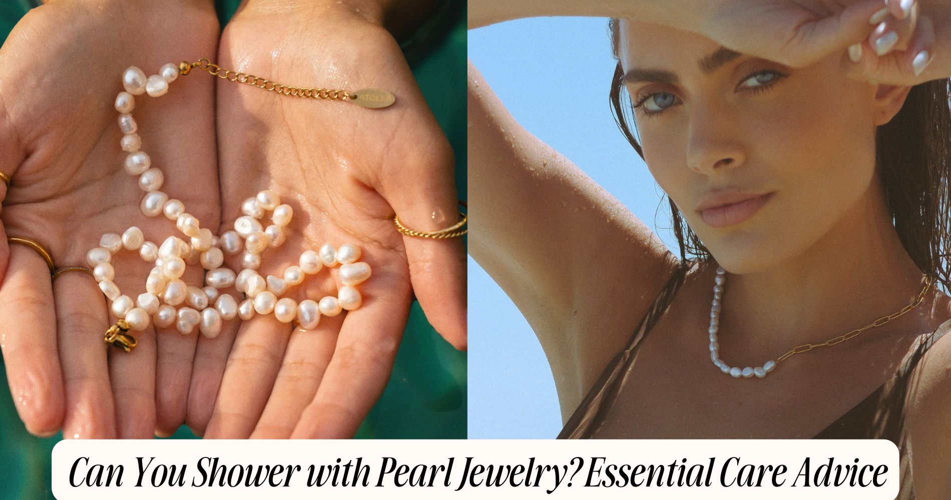 can you shower with pearl jewelry​