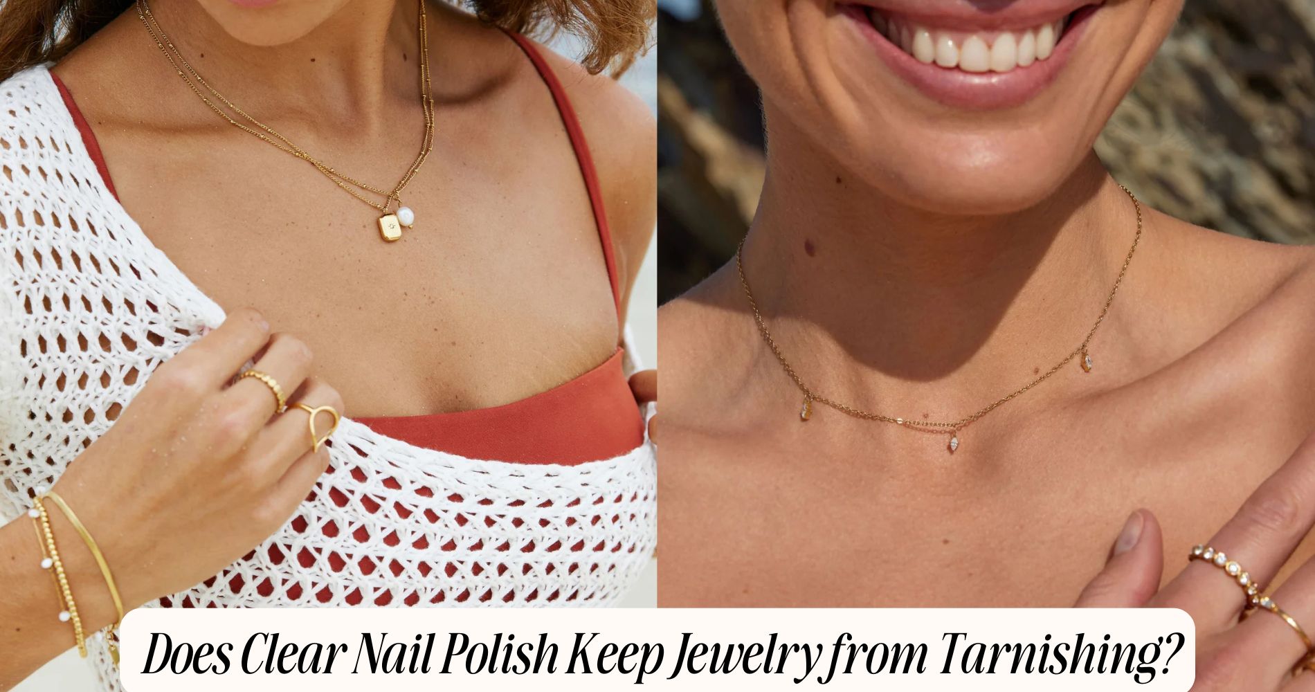 does clear nail polish keep jewelry from tarnishing