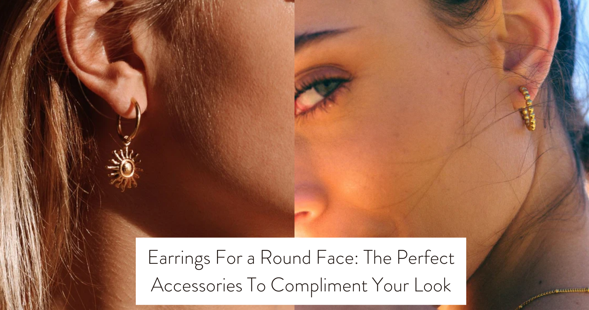earrings for round face