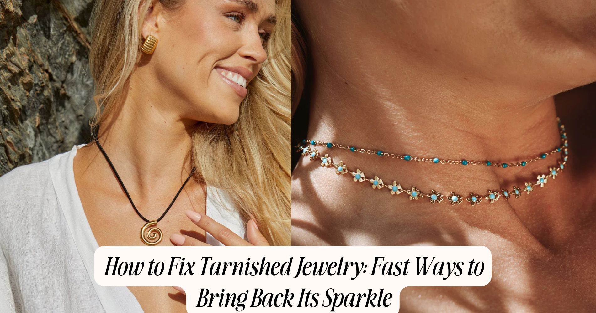 how to fix tarnished jewelry​