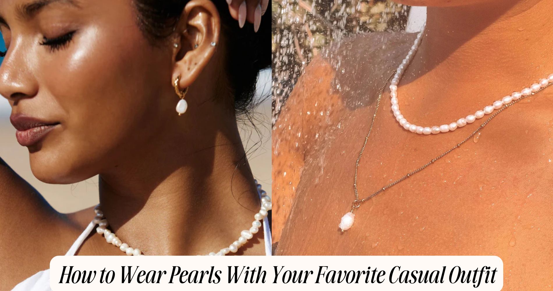how to wear pearls