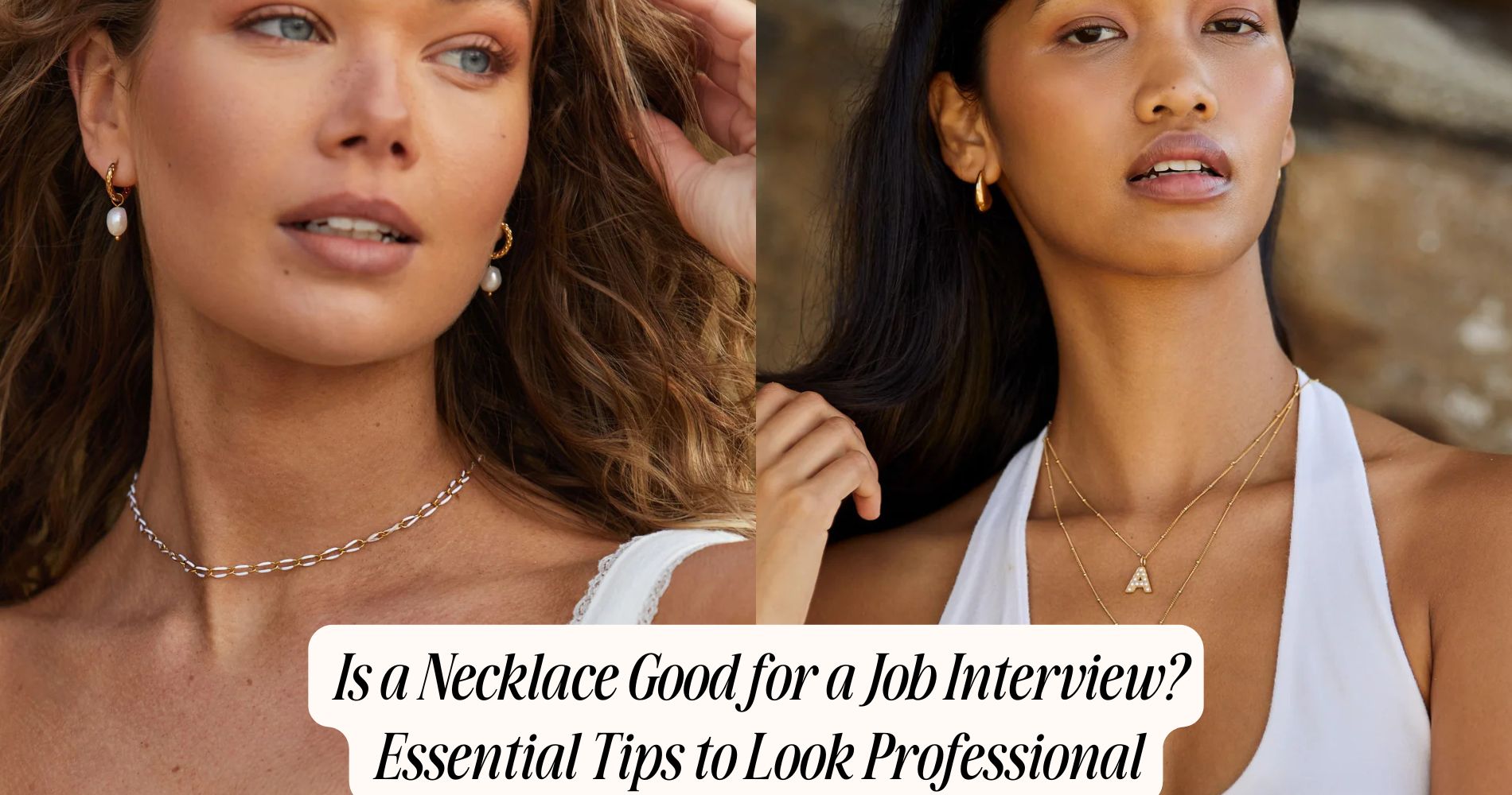 is a necklace good for a job interview