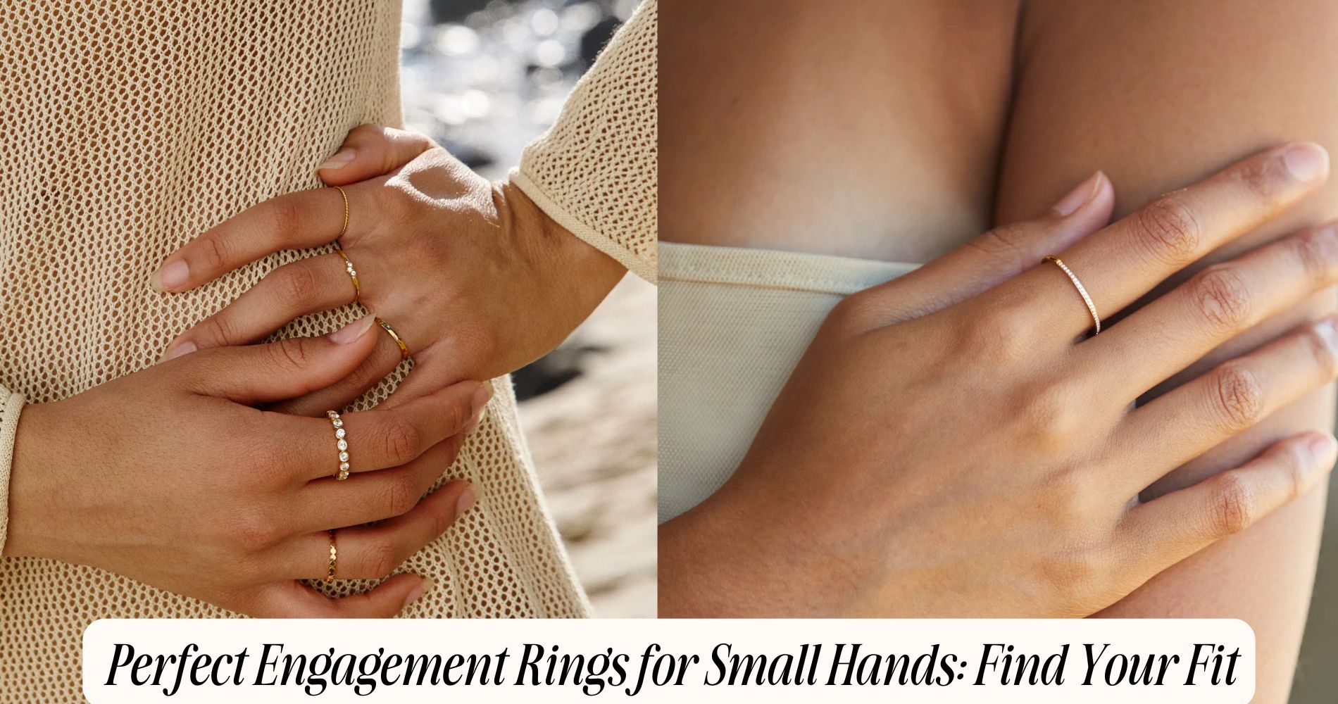 engagement rings for small hands