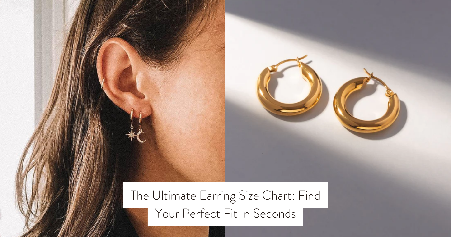 earring size chart