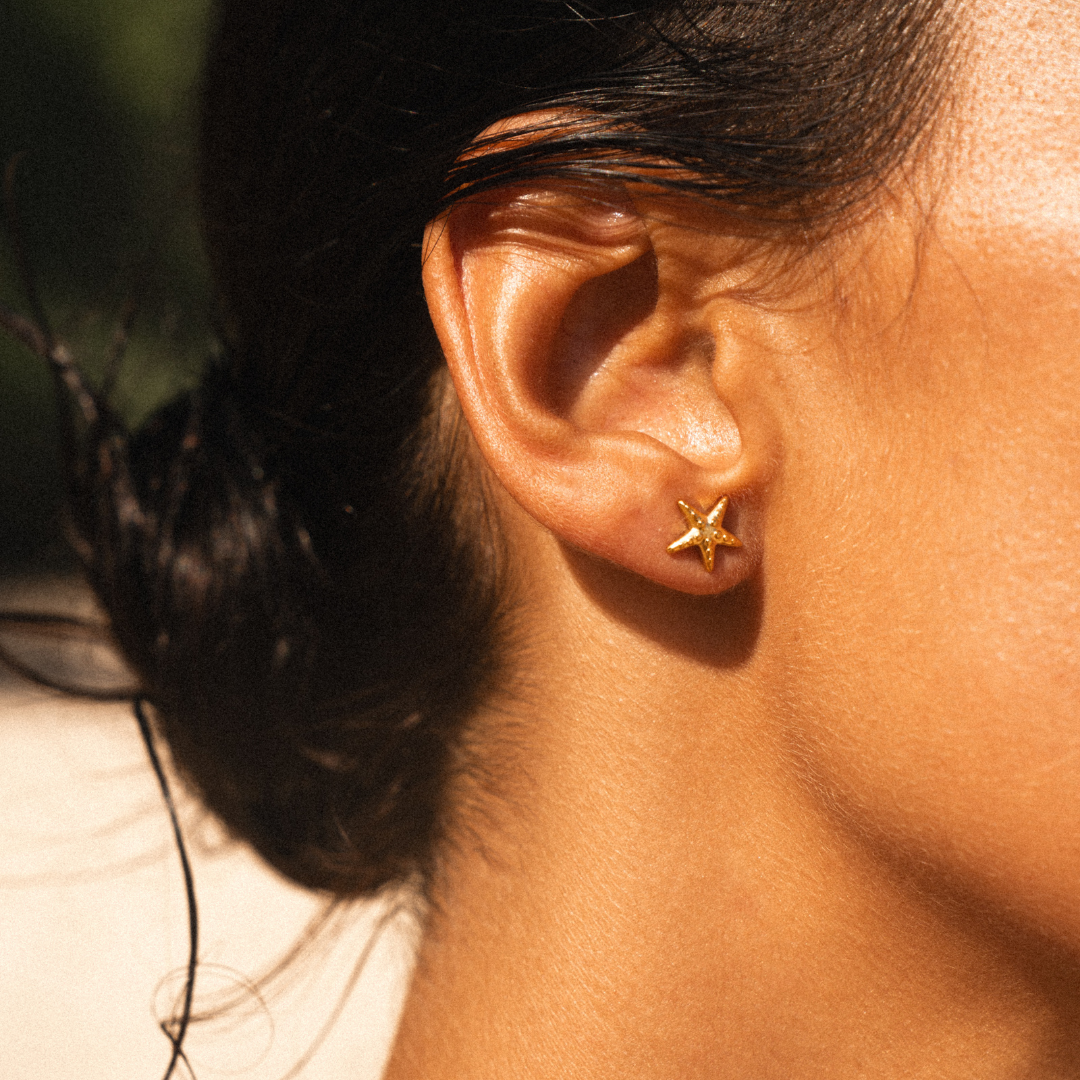 Starfish Stud Earrings