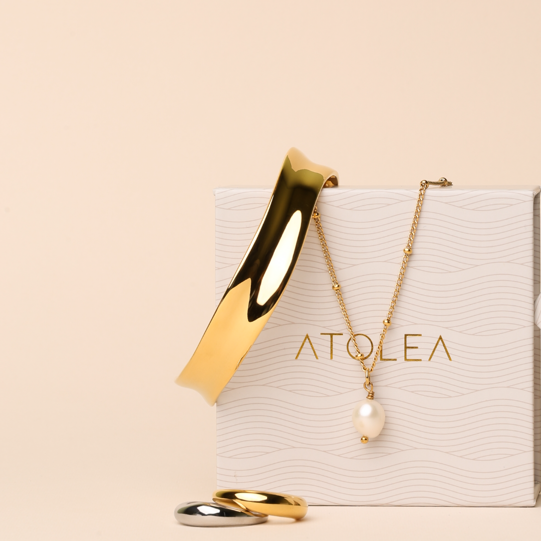 Wide Gold Cuff