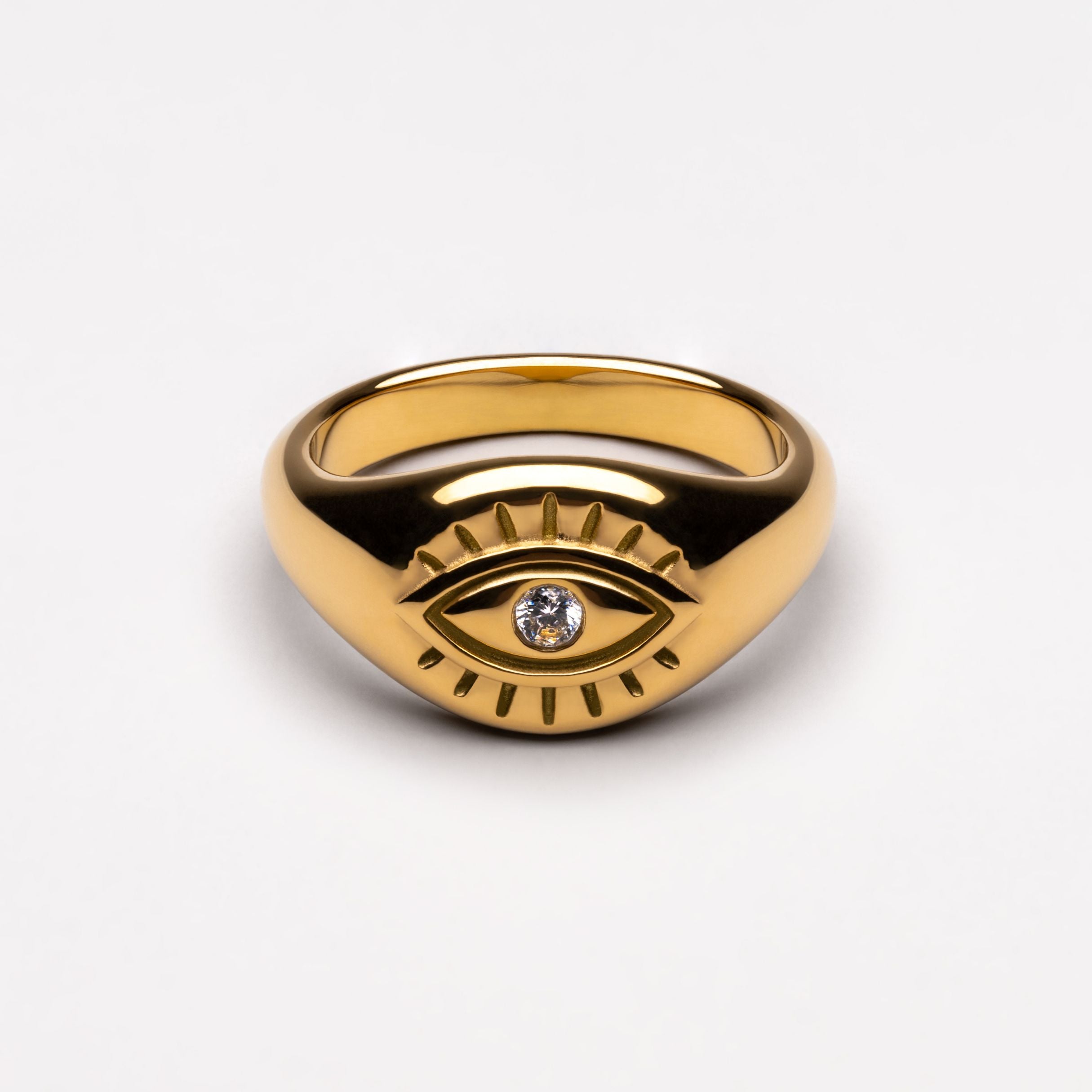 Big Evil Eye Ring
