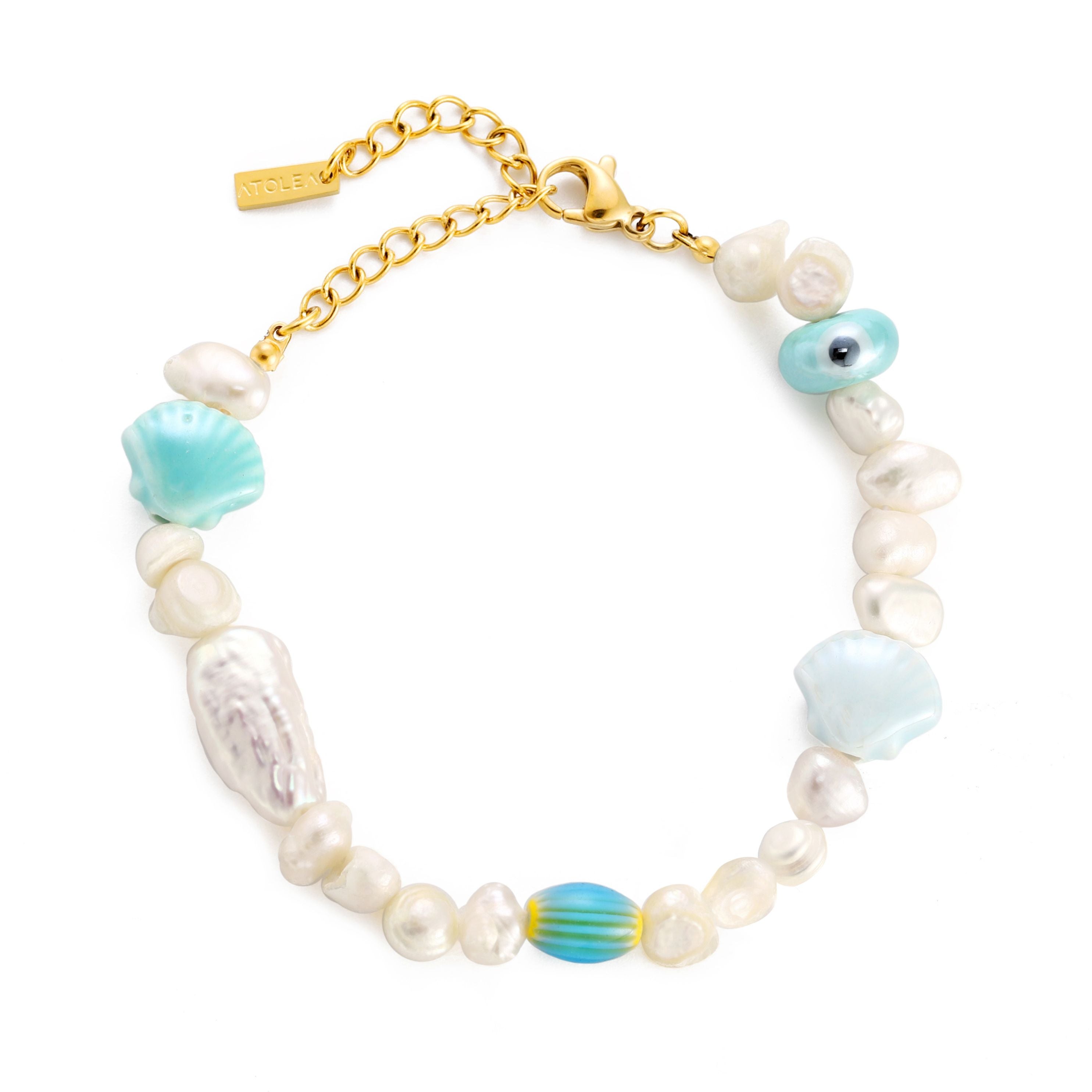 Blue Pearls Bracelet