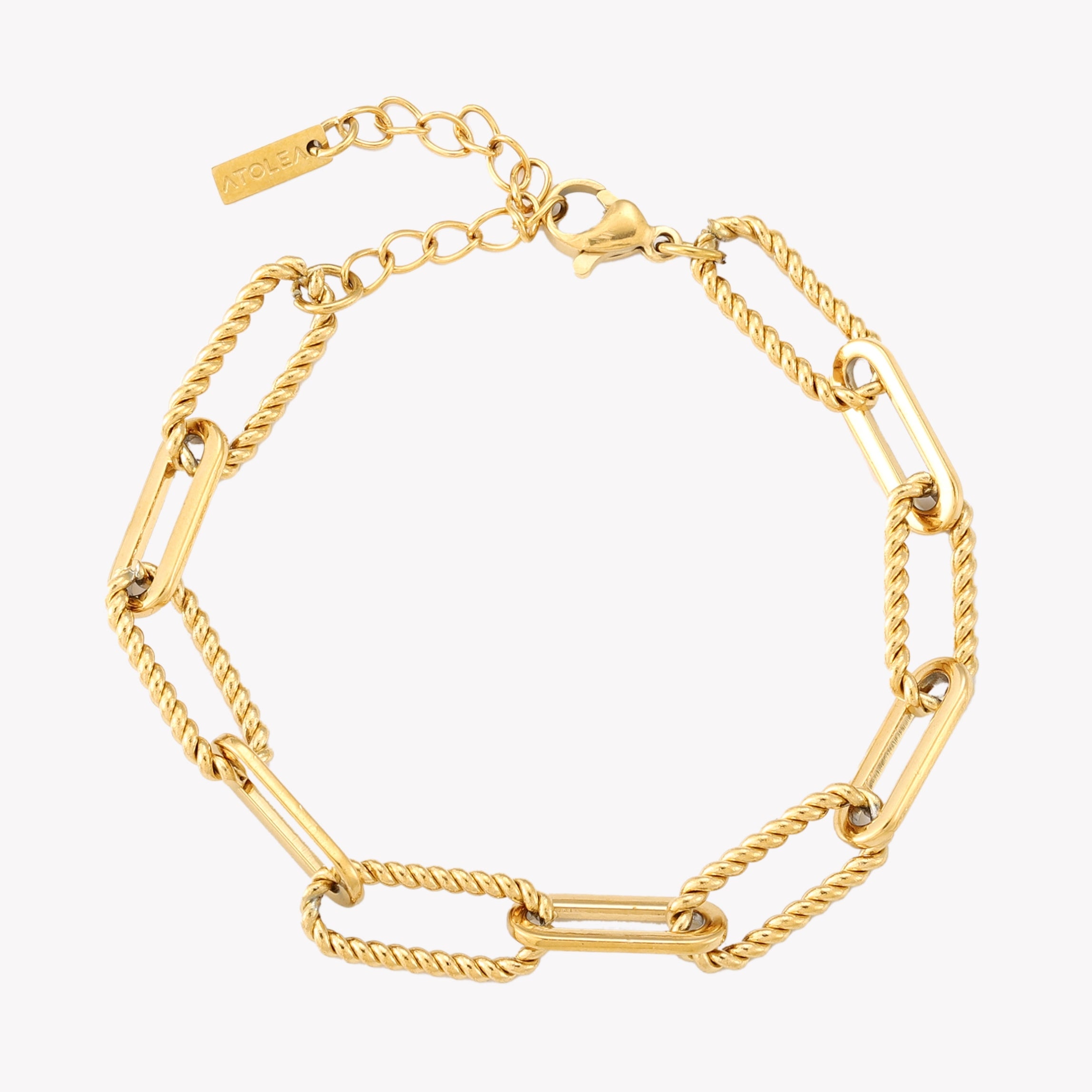 Bold Paperclip Bracelet