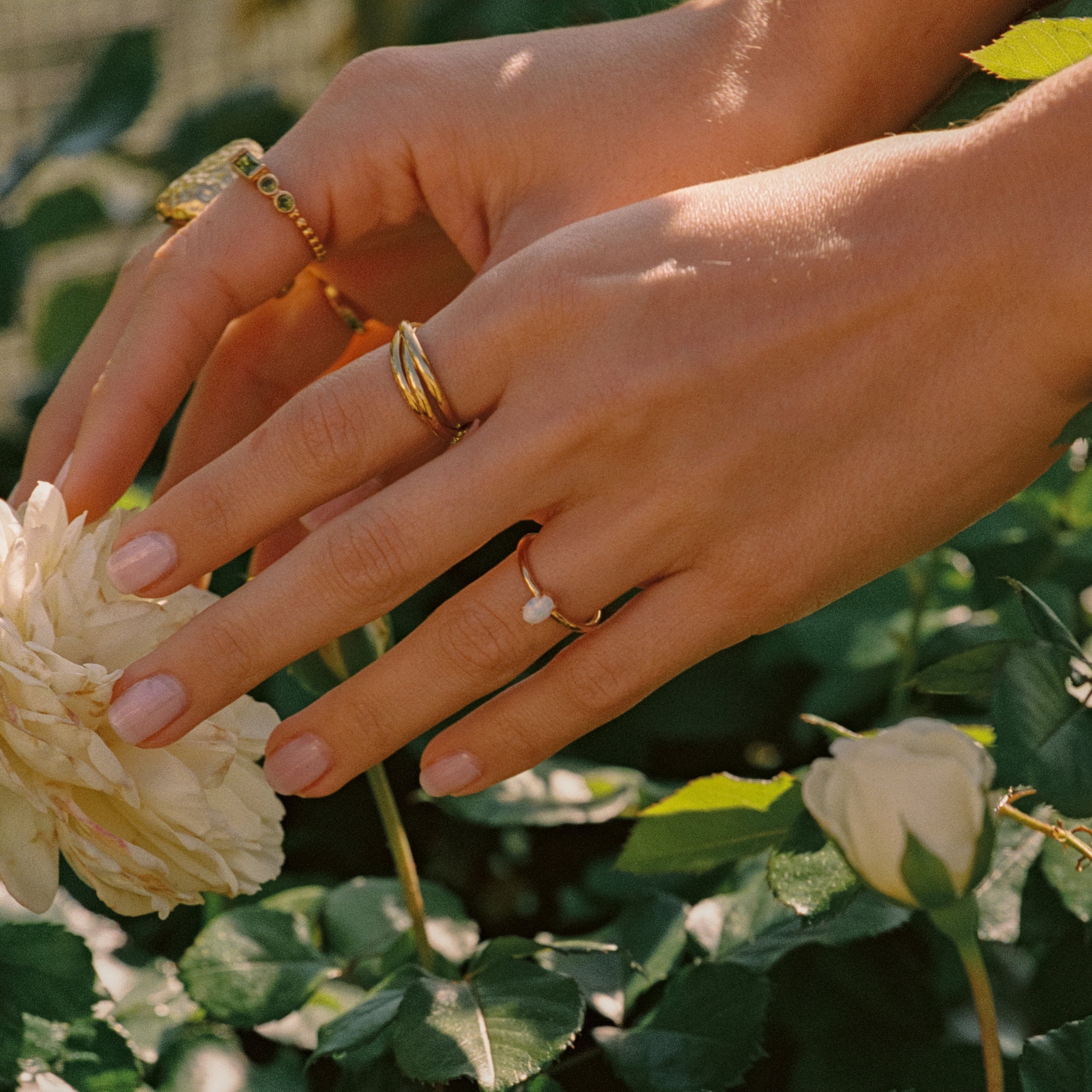 Clear Sparkle Ring