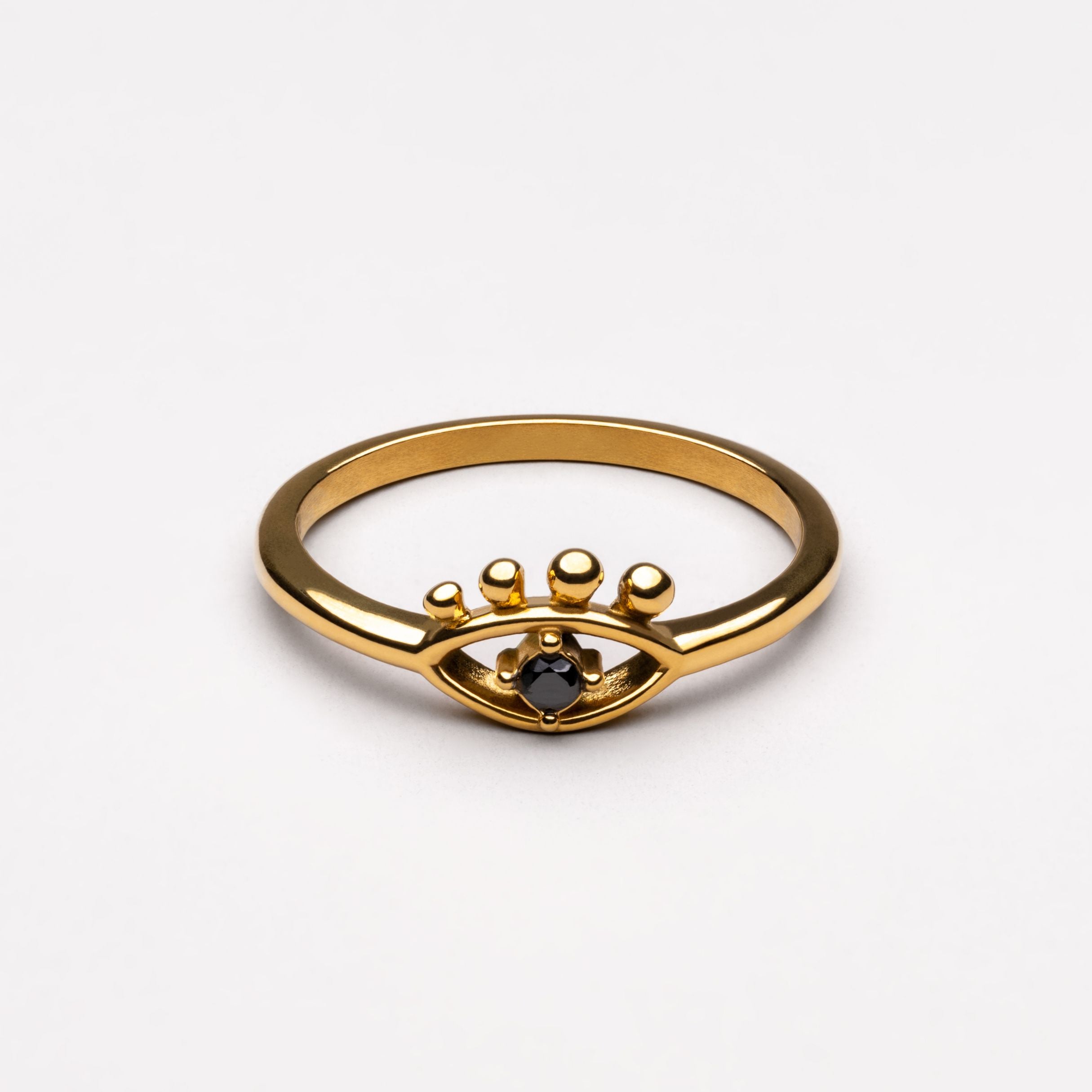 Dainty Evil Eye Ring