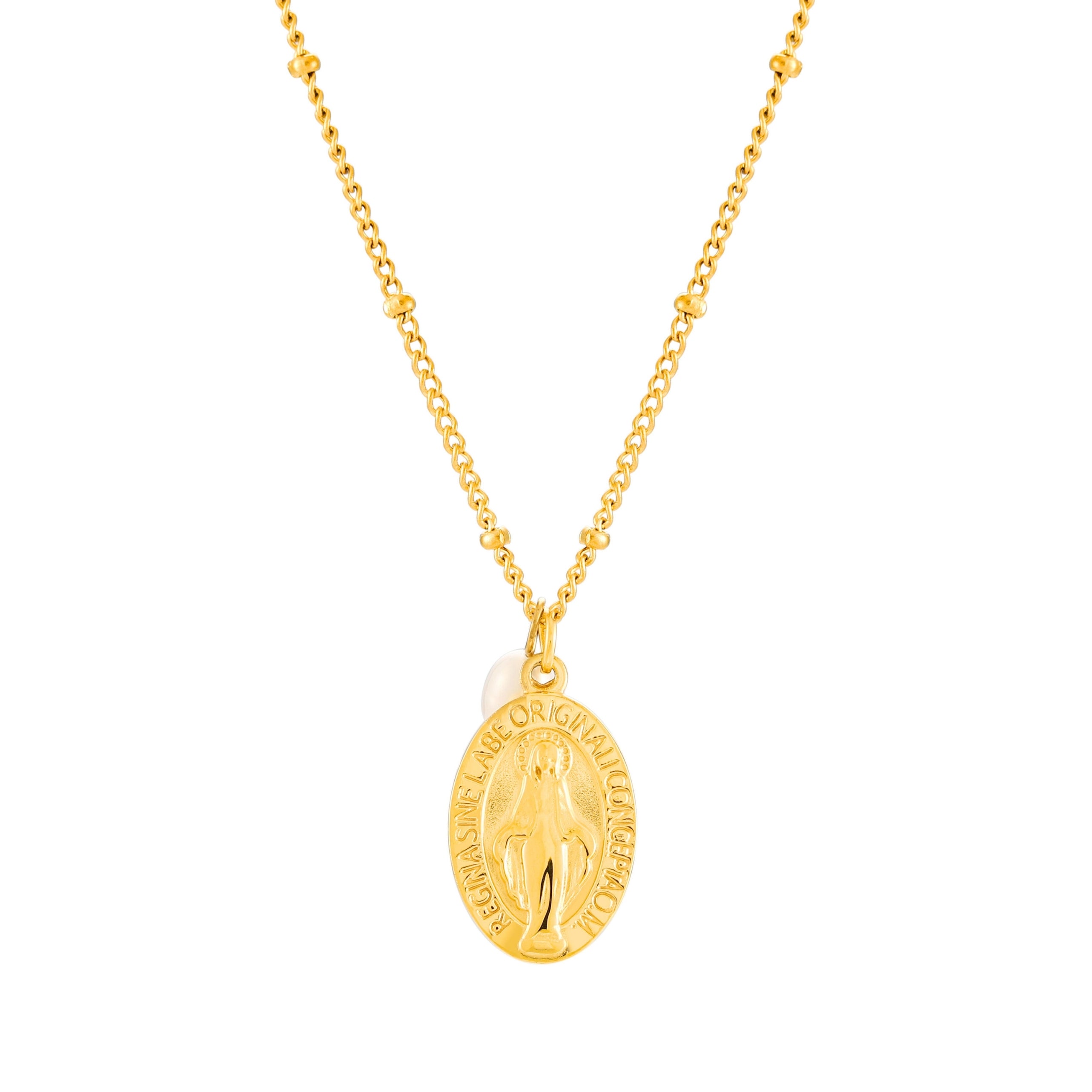 Dainty Pearl Cross