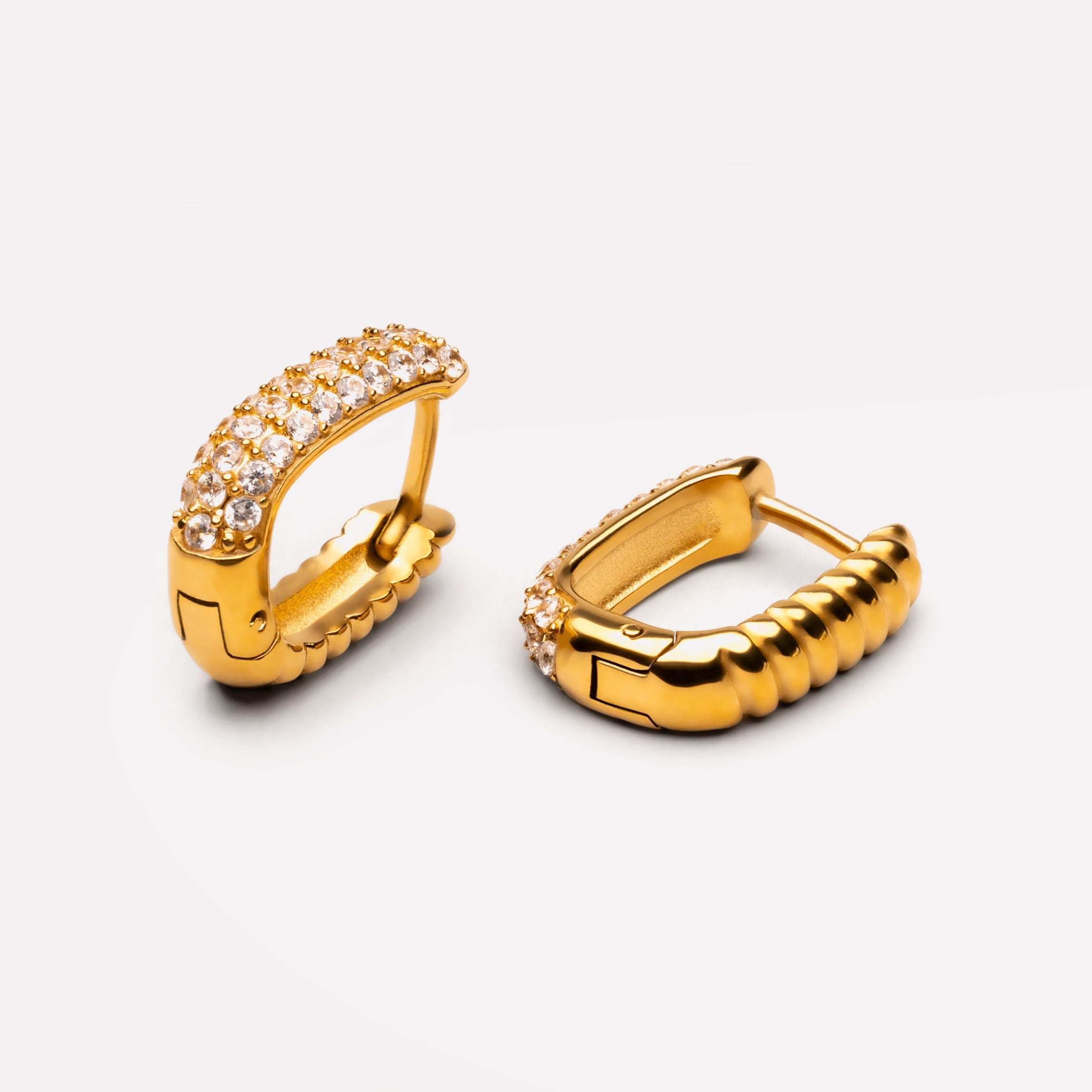 Gold Glacier Earrings
