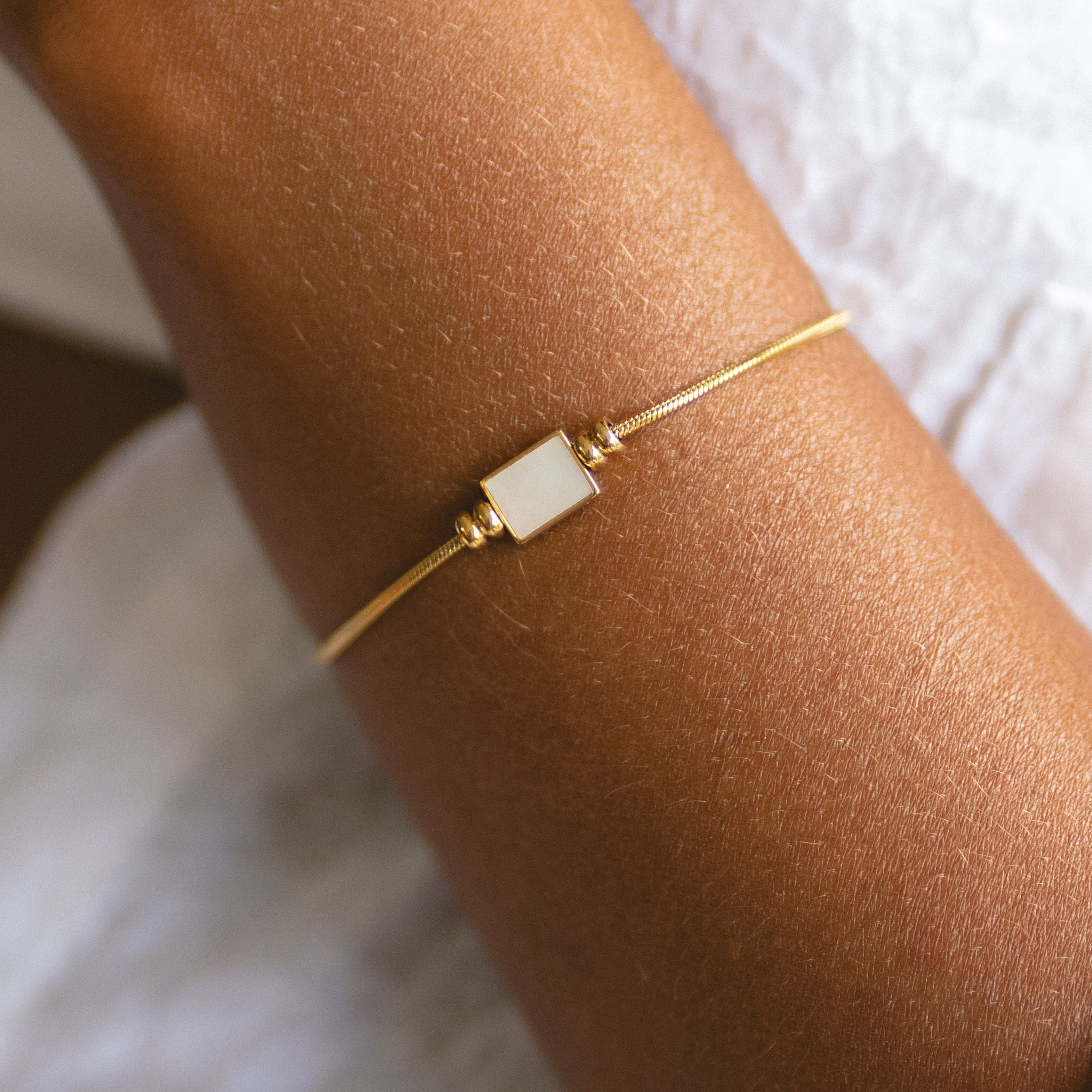 Gold Waterproof Mother of Pearl