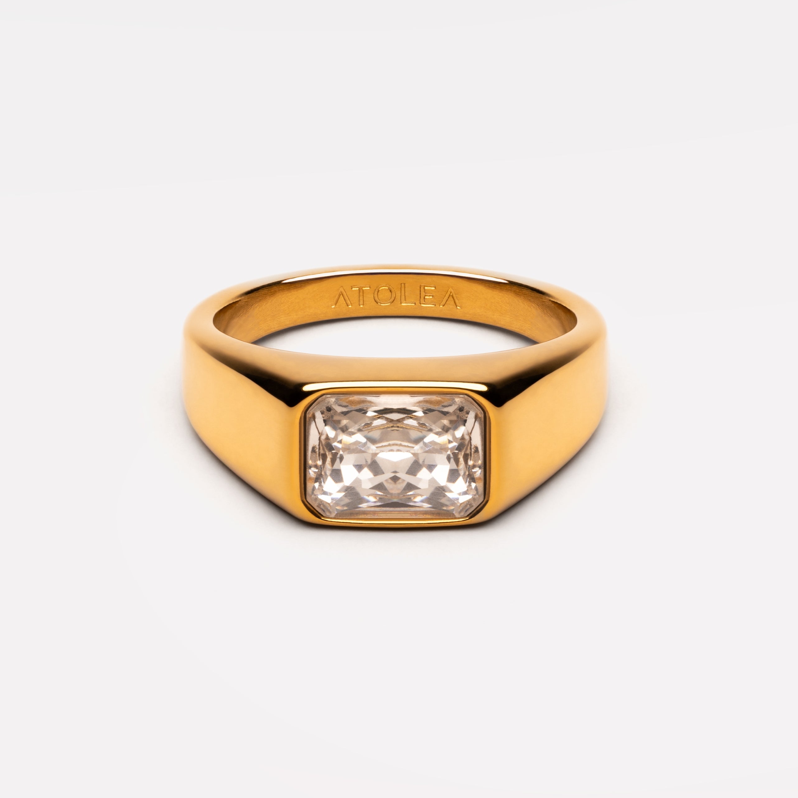 Oval CZ Band