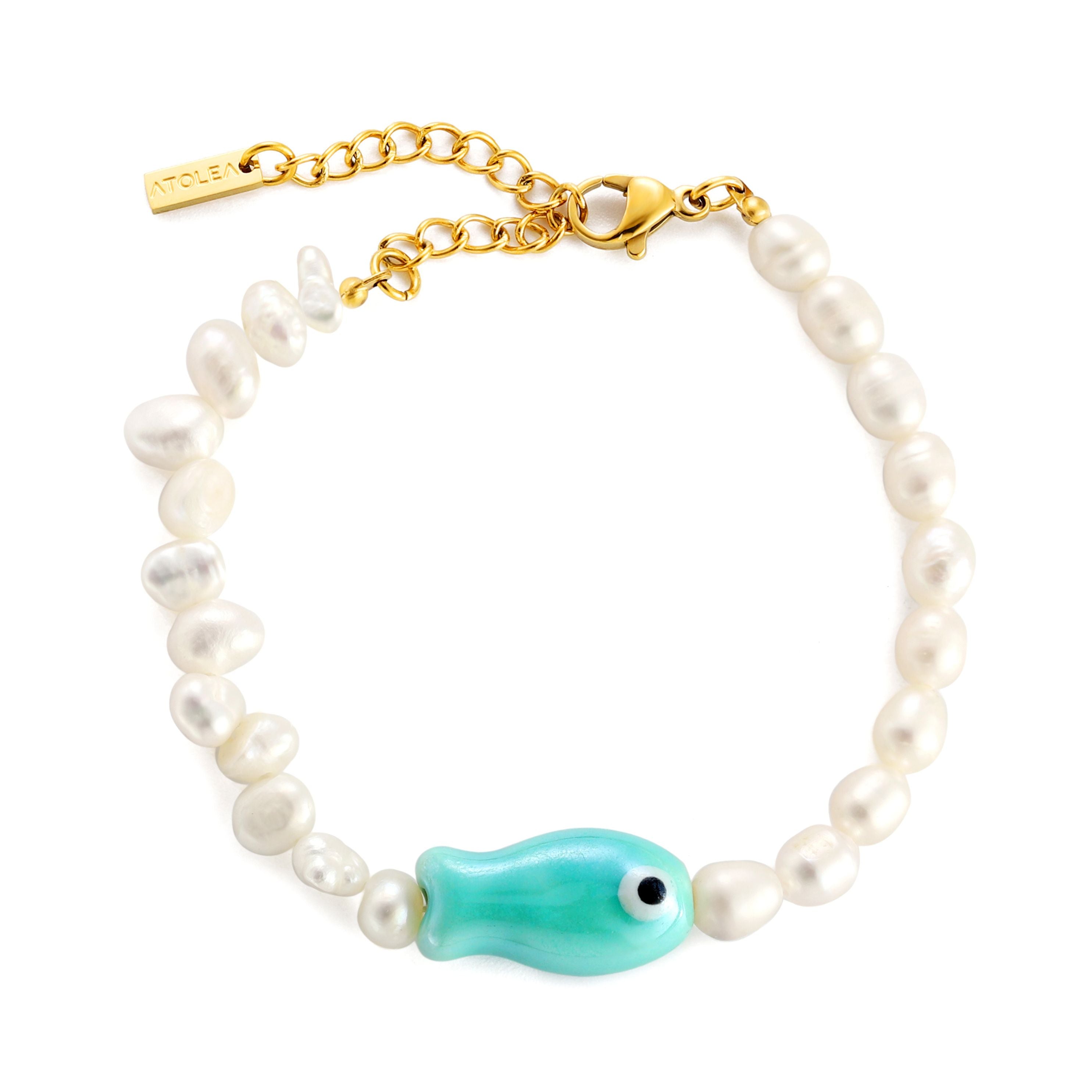 Pearl Fish Bracelet