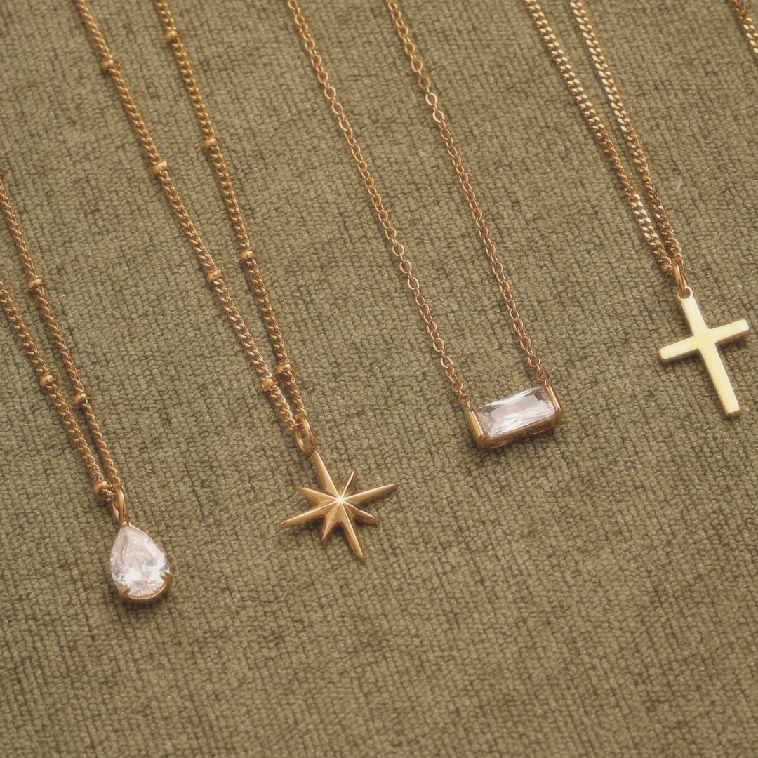 White Crystal Necklace